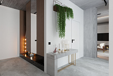 Дизайн-проект кухни-гостиной от Дениса Черного